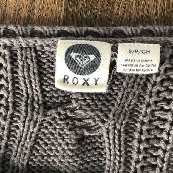 Roxy Grey Sweater Dress - Picture 3 of 4